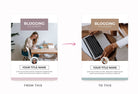 Ladystrategist Blog Planner Canva Template instagram canva templates social media templates etsy free canva templates