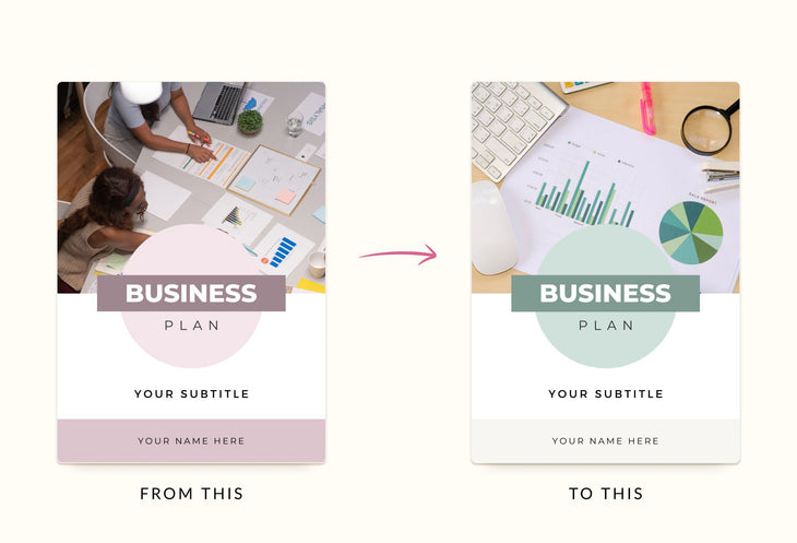 Ladystrategist Business Plan Canva Template instagram canva templates social media templates etsy free canva templates