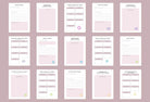 Ladystrategist Chakra Planner Canva Template instagram canva templates social media templates etsy free canva templates