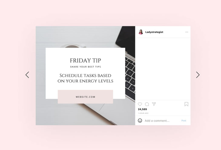 Ladystrategist Dust Pink Facebook Group Posts Templates instagram canva templates social media templates etsy free canva templates