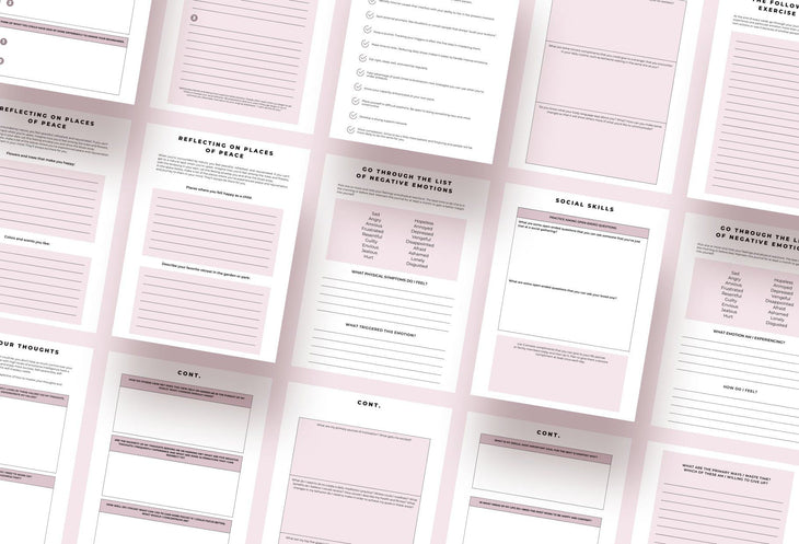Ladystrategist Emotional Intelligence Journal Canva Template instagram canva templates social media templates etsy free canva templates