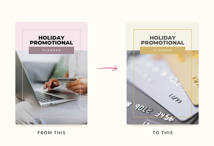 Ladystrategist Holiday Promotional Planner Canva Template instagram canva templates social media templates etsy free canva templates