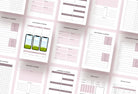Ladystrategist Marketing Planner Canva Template instagram canva templates social media templates etsy free canva templates