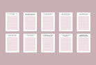 Ladystrategist Memory Journal Canva Template instagram canva templates social media templates etsy free canva templates