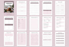 Ladystrategist Thanksgiving Canva Planner Template instagram canva templates social media templates etsy free canva templates