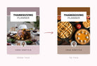 Ladystrategist Thanksgiving Canva Planner Template instagram canva templates social media templates etsy free canva templates