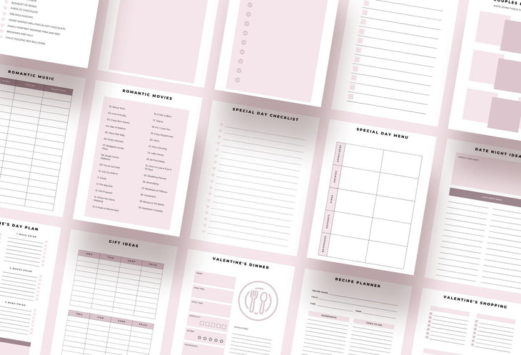 Ladystrategist Valentines Day Journal Canva Template instagram canva templates social media templates etsy free canva templates