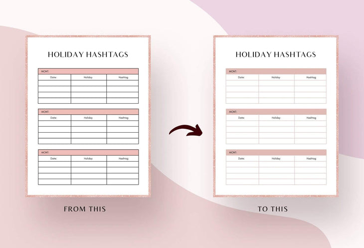 Ladystrategist 10 Page Brand and Social Media Plan Canva Template instagram canva templates social media templates etsy free canva templates