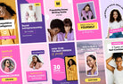 Ladystrategist 10 Sunshine Instagram Reel Covers Canva Templates instagram canva templates social media templates etsy free canva templates