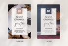 Ladystrategist 14 Modern Pinterest Templates for Bloggers and Coaches in All Industries - Editable Canva Template Pack 03 instagram canva templates social media templates etsy free canva templates