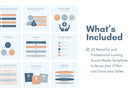Ladystrategist 20 Accounting Infographics Instagram Posts Fully Editable Canva Templates instagram canva templates social media templates etsy free canva templates