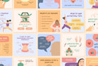 Ladystrategist 20 Beauty and Wellness Instagram Post Canva Templates instagram canva templates social media templates etsy free canva templates