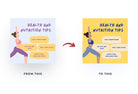 Ladystrategist 20 Beauty and Wellness Instagram Post Canva Templates instagram canva templates social media templates etsy free canva templates