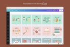 Ladystrategist 20 Cook Infographics Instagram Posts Fully Editable Canva Templates instagram canva templates social media templates etsy free canva templates