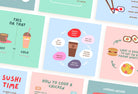 Ladystrategist 20 Cook Infographics Instagram Posts Fully Editable Canva Templates instagram canva templates social media templates etsy free canva templates