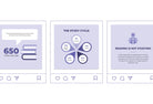 Ladystrategist 20 Education Tips and Infographics Instagram Engagement Posts Fully Editable Canva Templates V2 instagram canva templates social media templates etsy free canva templates