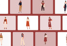 Ladystrategist 20 Fashion Illustrations Pack 02 - Fully Editable in Canva instagram canva templates social media templates etsy free canva templates