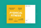 Ladystrategist 20 Fitness Infographics Instagram Posts Fully Editable Canva Templates V2 instagram canva templates social media templates etsy free canva templates
