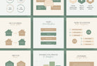 Ladystrategist 20 Interior Design Infographics Instagram Engagement Posts Fully Editable Canva Templates instagram canva templates social media templates etsy free canva templates