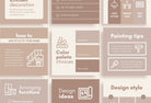 Ladystrategist 20 Interior Design Infographics Instagram Engagement Posts Fully Editable Canva Templates V2 instagram canva templates social media templates etsy free canva templates