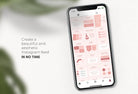Ladystrategist 20 Makeup Infographics Instagram Posts Fully Editable Canva Templates instagram canva templates social media templates etsy free canva templates