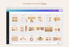 Ladystrategist 20 Makeup Infographics Instagram Posts Fully Editable Canva Templates V2 instagram canva templates social media templates etsy free canva templates