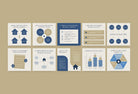 Ladystrategist 20 Real Estate Tips and Infographics - Instagram Engagement Posts - Fully Editable Canva Templates instagram canva templates social media templates etsy free canva templates