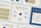 Ladystrategist 20 Real Estate Tips and Infographics - Instagram Engagement Posts - Fully Editable Canva Templates instagram canva templates social media templates etsy free canva templates