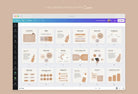 Ladystrategist 20 Skin Care Infographics Instagram Posts Fully Editable Canva Templates instagram canva templates social media templates etsy free canva templates