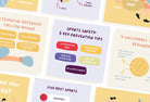 Ladystrategist 20 Sport Infographics Instagram Posts Fully Editable Canva Templates instagram canva templates social media templates etsy free canva templates