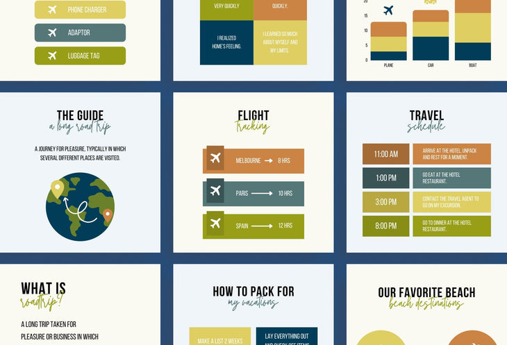 Ladystrategist 20 Travel Infographics Instagram Engagement Posts Fully Editable Canva Templates instagram canva templates social media templates etsy free canva templates