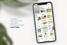 Ladystrategist 20 Travel Infographics Instagram Engagement Posts Fully Editable Canva Templates instagram canva templates social media templates etsy free canva templates