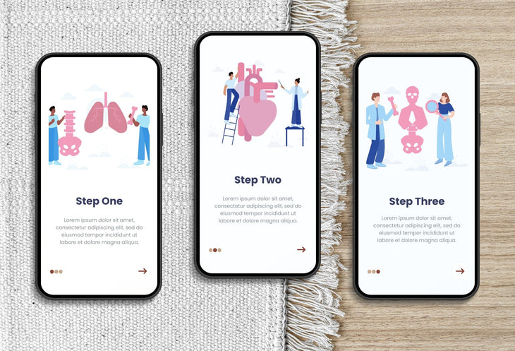 Ladystrategist 20 Unique Anatomy Scenes Illustrations Fully Editable in Canva instagram canva templates social media templates etsy free canva templates