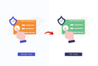 Ladystrategist 20 Unique Cybersecurity Conceptual Illustrations Fully Editable in Canva instagram canva templates social media templates etsy free canva templates