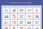 Ladystrategist 20 Unique Cybersecurity Conceptual Illustrations Fully Editable in Canva instagram canva templates social media templates etsy free canva templates