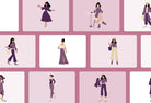 Ladystrategist 20 Unique Fashion Illustrations - Fully Editable in Canva instagram canva templates social media templates etsy free canva templates
