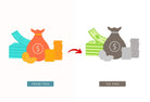 Ladystrategist 20 Unique Finance Illustrations Fully Editable in Canva instagram canva templates social media templates etsy free canva templates