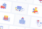 Ladystrategist 20 Unique Health Conceptual Illustrations Fully Editable in Canva instagram canva templates social media templates etsy free canva templates
