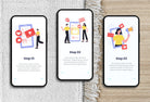 Ladystrategist 20 Unique Marketing Scene Illustrations Fully Editable in Canva instagram canva templates social media templates etsy free canva templates