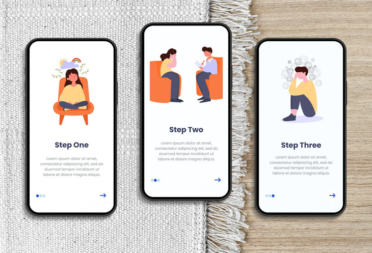 Ladystrategist 20 Unique Mental Health Illustrations Fully Editable in Canva V3 instagram canva templates social media templates etsy free canva templates