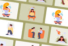 Ladystrategist 20 Unique Mental Health Illustrations Fully Editable in Canva V3 instagram canva templates social media templates etsy free canva templates