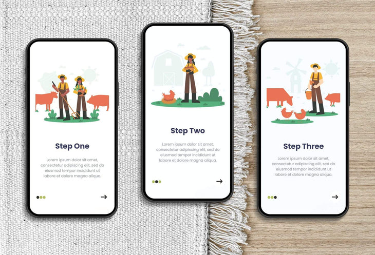Ladystrategist 20 Unique Organic Farming Illustrations Fully Editable in Canva instagram canva templates social media templates etsy free canva templates