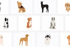 Ladystrategist 20 Unique Pets and Puppies Illustrations Fully Editable in Canva instagram canva templates social media templates etsy free canva templates