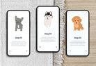 Ladystrategist 20 Unique Pets and Puppies Illustrations Fully Editable in Canva instagram canva templates social media templates etsy free canva templates