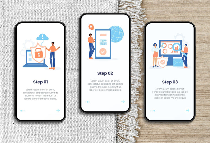 Ladystrategist 20 Unique Privacy and Big Data Illustrations Fully Editable in Canva instagram canva templates social media templates etsy free canva templates