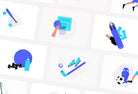Ladystrategist 20 Unique Sports Conceptual Illustrations Fully Editable in Canva instagram canva templates social media templates etsy free canva templates