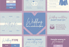 Ladystrategist 20 Wedding Infographics Instagram Posts Fully Editable Canva Templates instagram canva templates social media templates etsy free canva templates