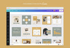Ladystrategist 20 Wedding Infographics Instagram Posts Fully Editable Canva Templates V3 instagram canva templates social media templates etsy free canva templates