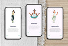 Ladystrategist 20 Wellness and Lifestyle Illustrations - Fully Editable in Canva instagram canva templates social media templates etsy free canva templates