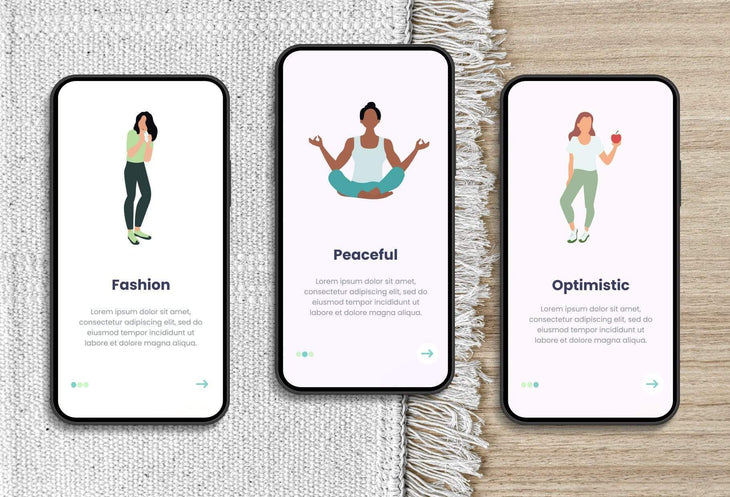 Ladystrategist 20 Wellness and Lifestyle Illustrations - Fully Editable in Canva instagram canva templates social media templates etsy free canva templates